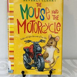 THE MOUSE AND THE MOTORCYCLE Beverly Cleary 2014 Lg Print HC Dustjacket EUC