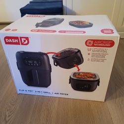 Dash Air Fryer Grill Combo
