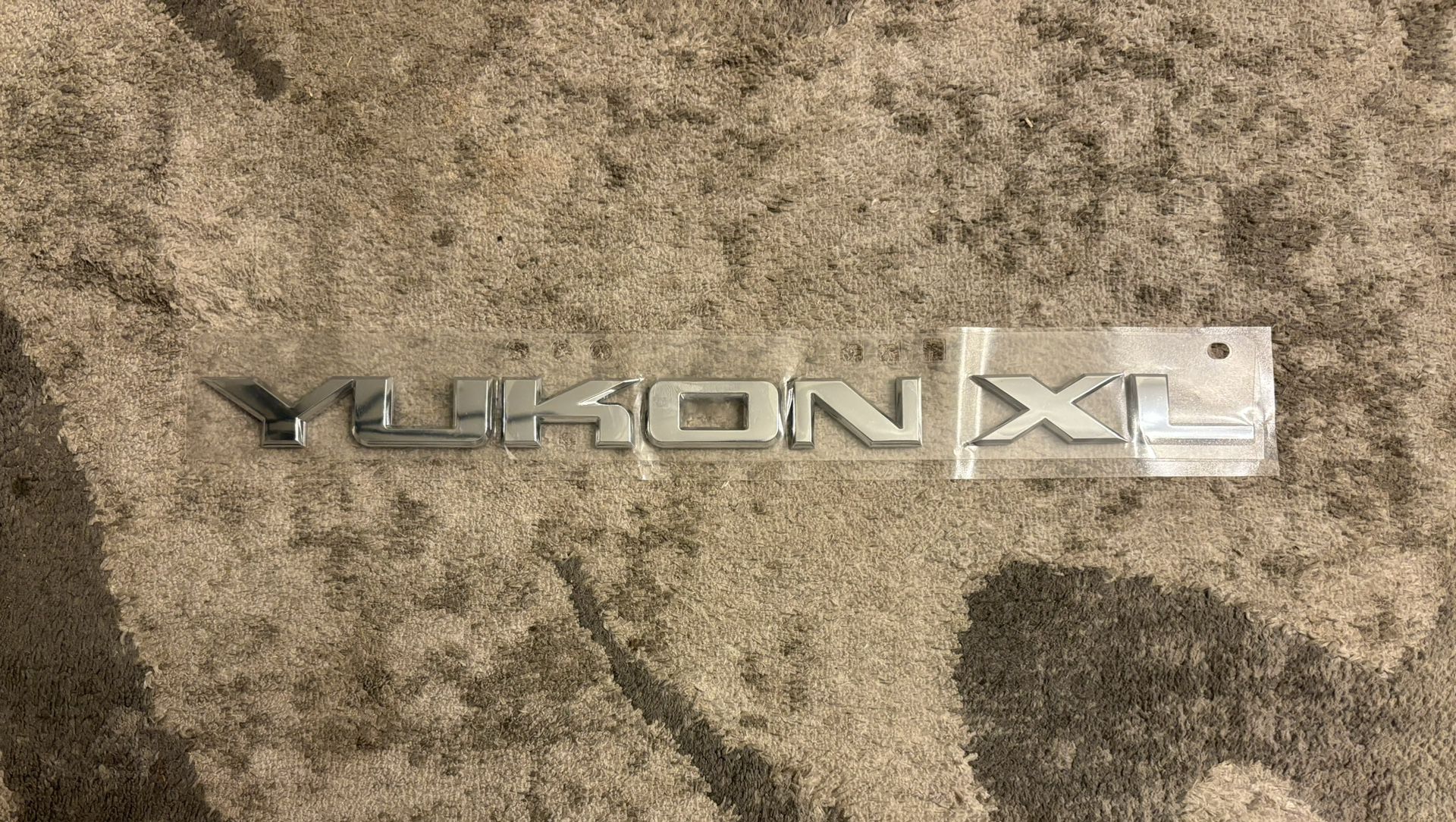 1 chrome NEW YUKON XL FOR GMC trunk tailgate liftgate Letter Nameplate Emblem 