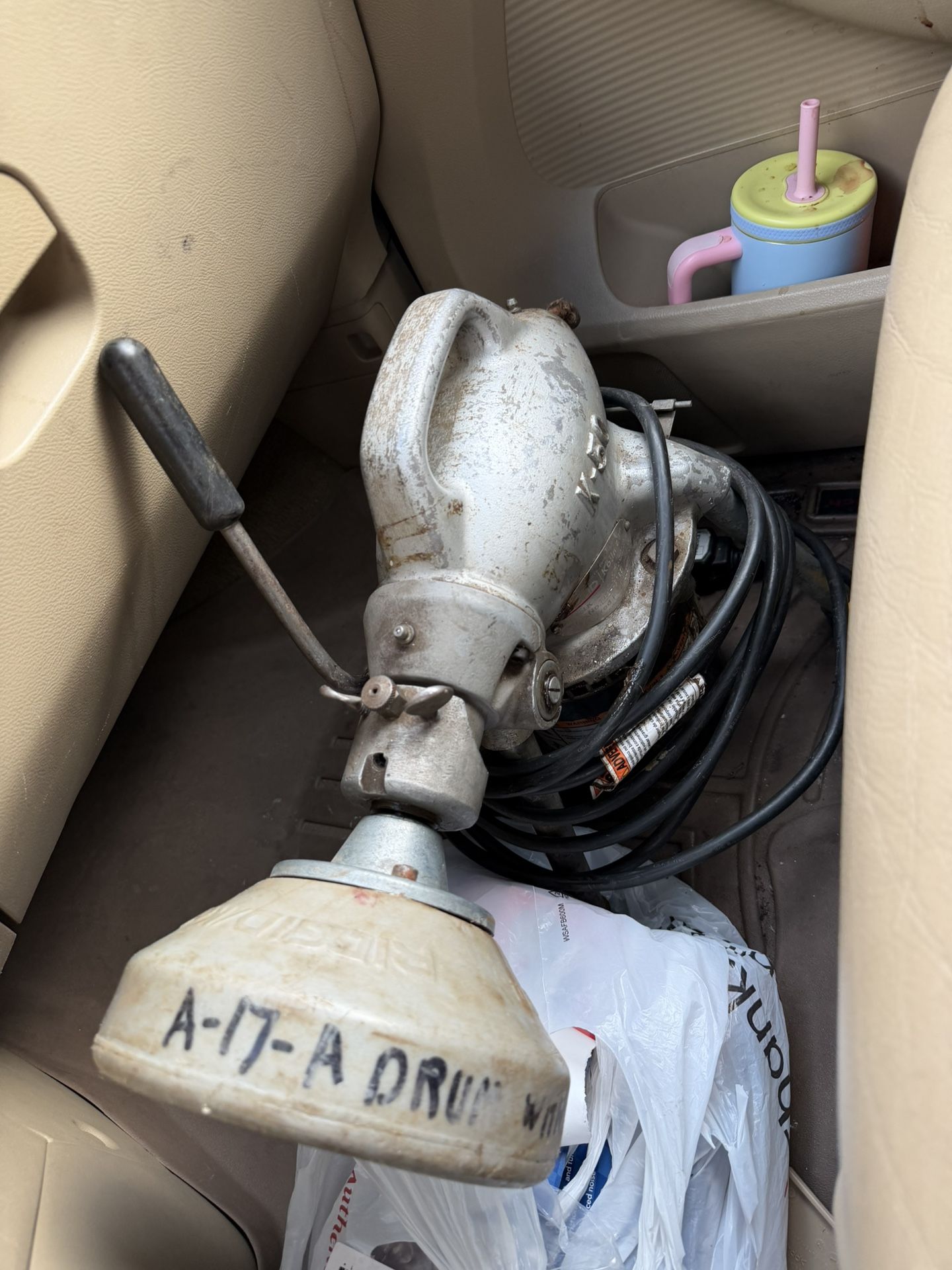 Ridgid K-50 Rod Machine