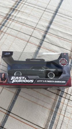 Jada Fast & Furious Letty's Plymouth Barracuda Die-Cast