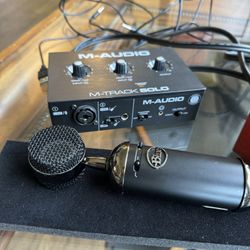 Condenser Mic And Interface