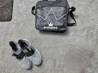 Bowling Ball Pouch And Shoes 
