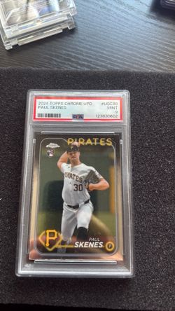Paul Skenes Roomie Topps Cheome UPD psa 9