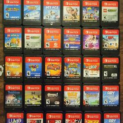 Nintendo Switch games  (No Cases)