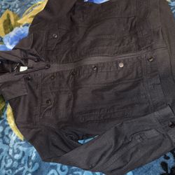 Sun+stone Black Jean Jacket 2Xl