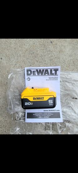 Dewalt Battery 5.0ah 20v