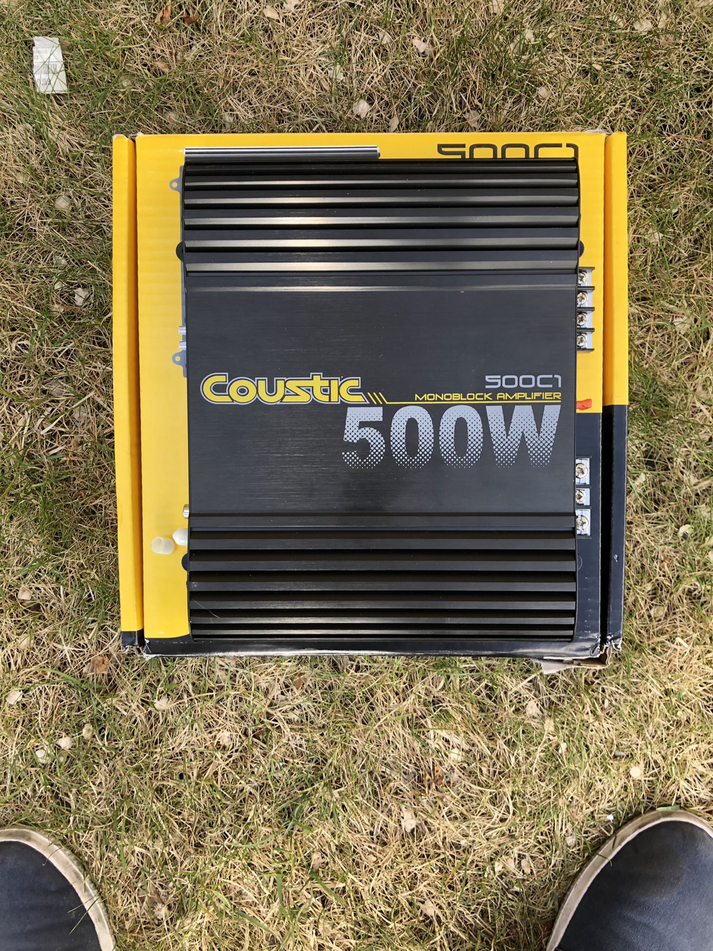 Coustic 500w car amplifier!!!!