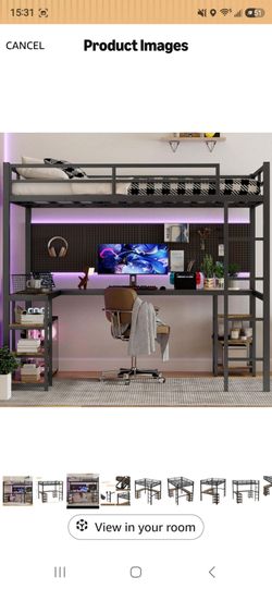 Bunkbed with desk