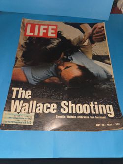 Life Magazine May 25th 1972 The Wallace Shooti G No Label