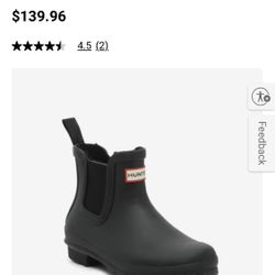 Hunter Rain  Boots Women 8