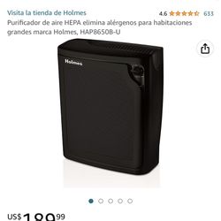 Air Purifier Holmes Hepa 200