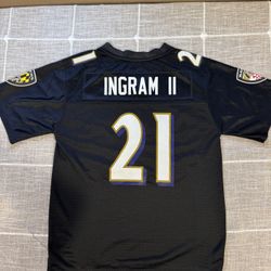 Baltimore Ravens #21 Ingram II Jersey YM