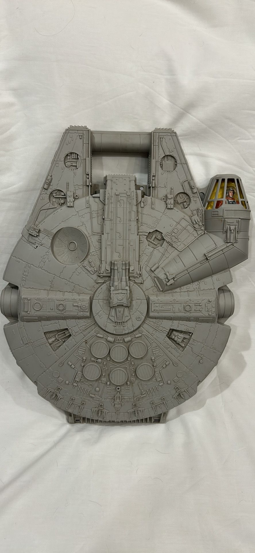 1997 Hasbro Star Wars POTF Millenium Falcon Carry Case w/Wedge Antilles