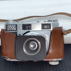 Vintage Kodak Retina 3 S 35 M Camera From Germany With Leather Case