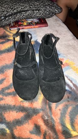 JEFFREY CAMPBELL Top-Tier Black Velvet Maryjane Block Heel