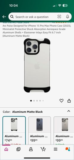 Arc Pulse For iPhone 15 Pro Max 