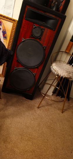 Large Floor Standing Speaker Cabinet