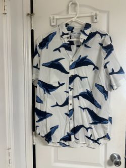 Mens xl humpback whale shirt