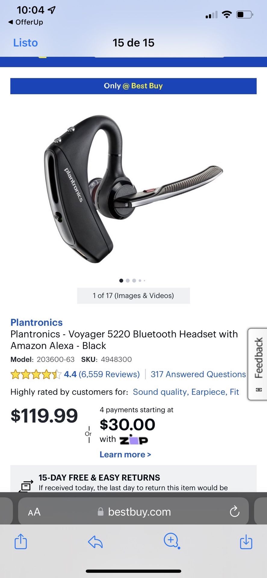 Bluetooth Headset 