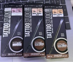 Maybelline Tattoo Studio Brow Pomade – 3 Pack