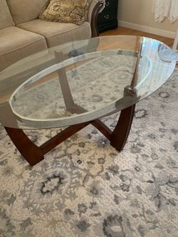 Center Glass table