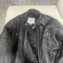 Wilson leather Motorcycle jacket 