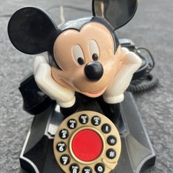 Vintage Mickey Mouse Telephone