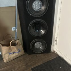 3–10 inch speakers