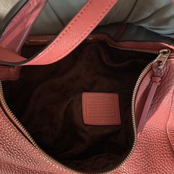 Pink Coach Purse