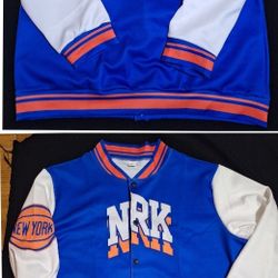 New York Knicks Jacket New 2x 