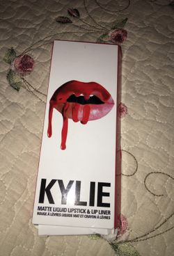 Kylie matte liquid lipstick and lip liner new