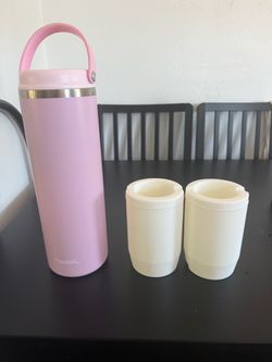 Papablic Pink Insulated Baby Bottle Warmer & Cooler