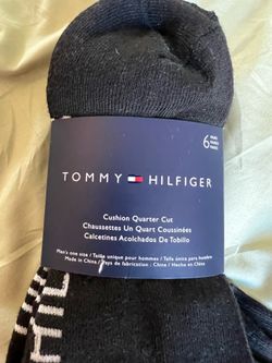 Tommy Hilfiger Men’s Cushion Quarter Socks 6-Pack