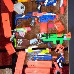 Huge Nerf Guns Lot