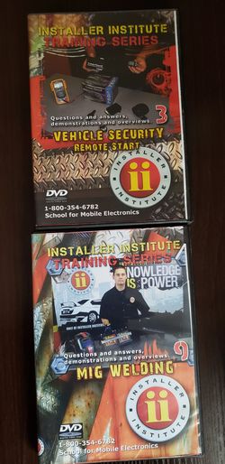 Remote starter instructional dvd and learning how to mig weld instructional dvd