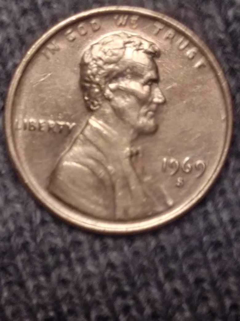 1969 S penny