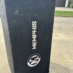 Memphis Audio Dual 12” Subwoofer Enclosure 