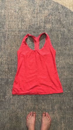 Pink Racerback Athletic Tank Top
