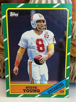 1986-92 Steve Young Football Card Lot
