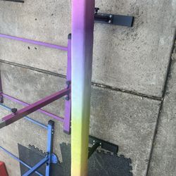 Double Uneven High Bar And Balance Beam