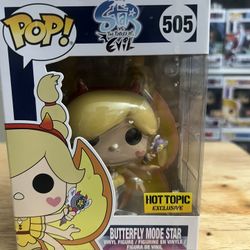 VAULTED EXCLUSIVE Butterfly Mode Star Funko Pop #505 Disney Vs. Forces of Evil