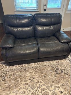 Leather couches