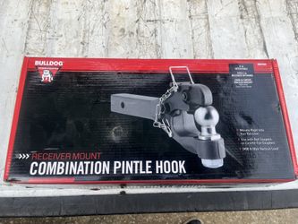 Combination Pintle Hook With 2” Ball Included