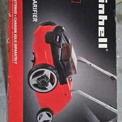 NEW IN BOX electric Lawn Mower Plus Comes With NEW CHARGER AND BATTERY/leaf Blower 