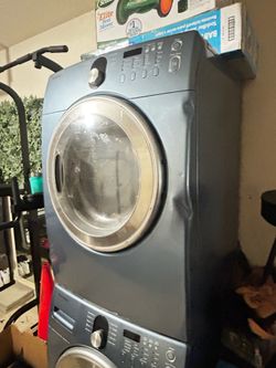 Washer and dryer