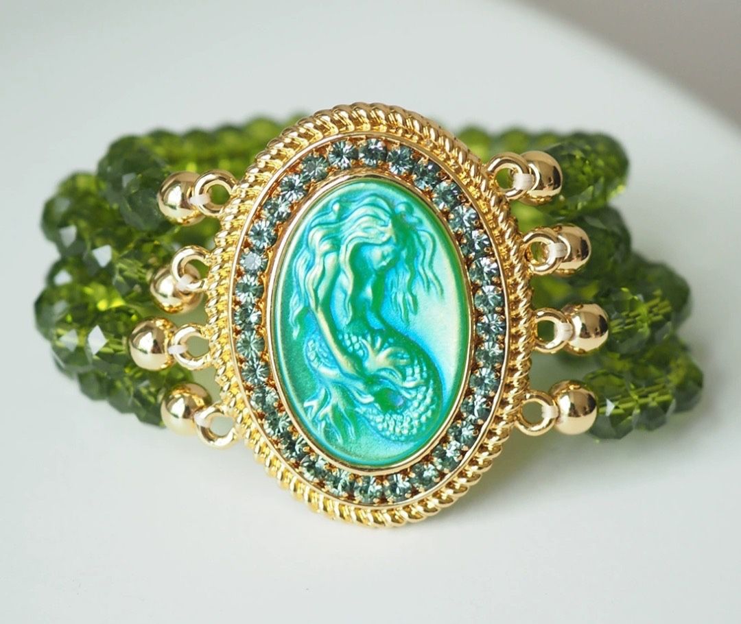 Green Crystal Bracelet