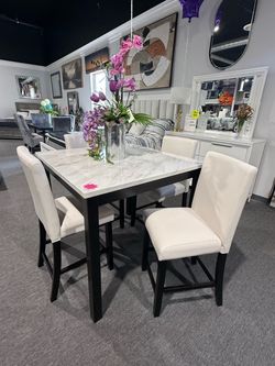 5 PC DINING TABLE