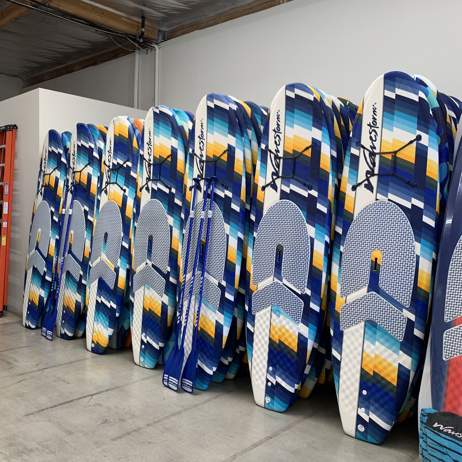 New & Used 9’6” Wavestorm Stand Up Paddle Boards SUP