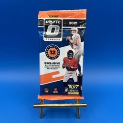 2021 Panini Donruss Optic NFL Football Cello Value Pack Factory Sealed. 